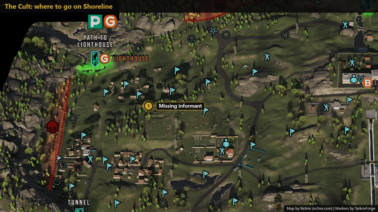Location on Shoreline: Missing informant. Map by Re3mr.